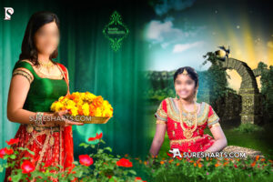 Richa Kothapalli Half Saree Function Album - Hi-Life Pixel Photography
