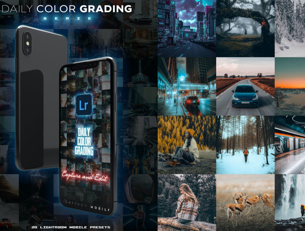 Supreme Color Grading 20 Lightroom Mobile Presets