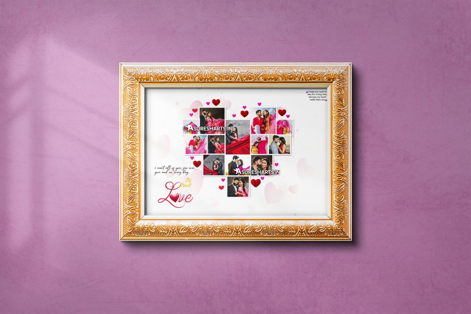 NEW HEART COLLAGE CREATIVE PSD TEMPLATES   PSDStore