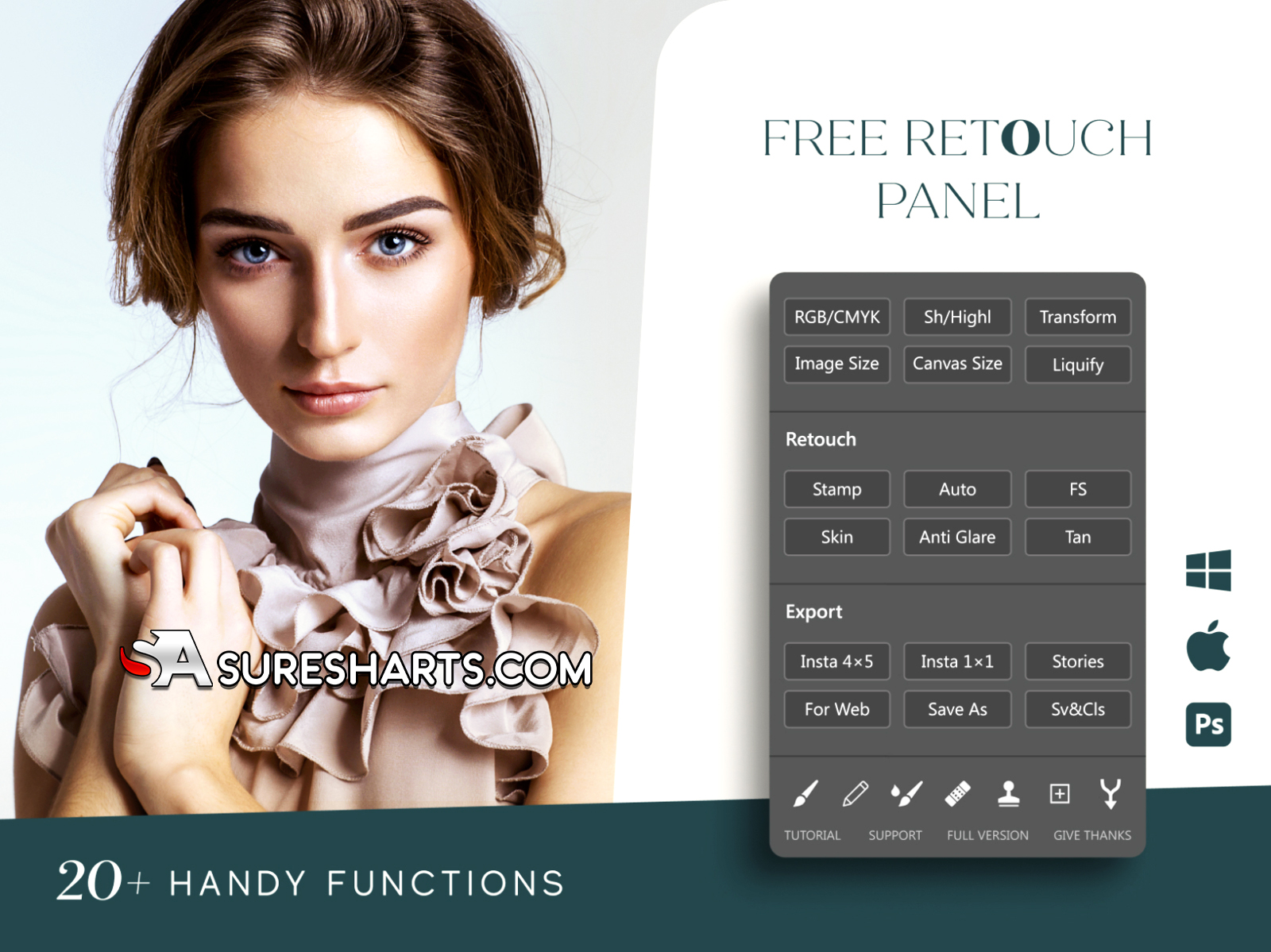 beauty retouch photoshop plugin free download