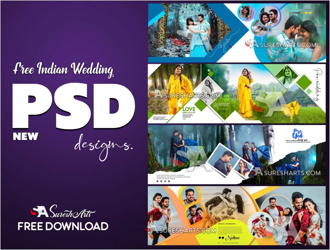 12×36 INDIAN WEDDING ALBUM PSD TEMPLATES-FREE DOWNLOAD