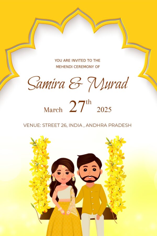 Indian Wedding Invitation PSD Templates Free Download - PSDStore