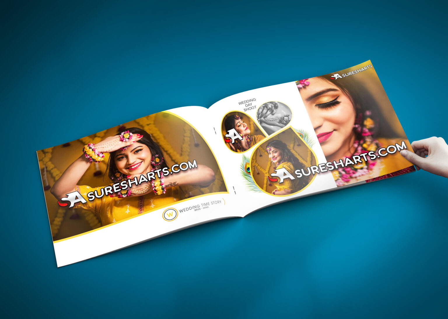 Indian Wedding Album Design Templates Free Download - PSDStore