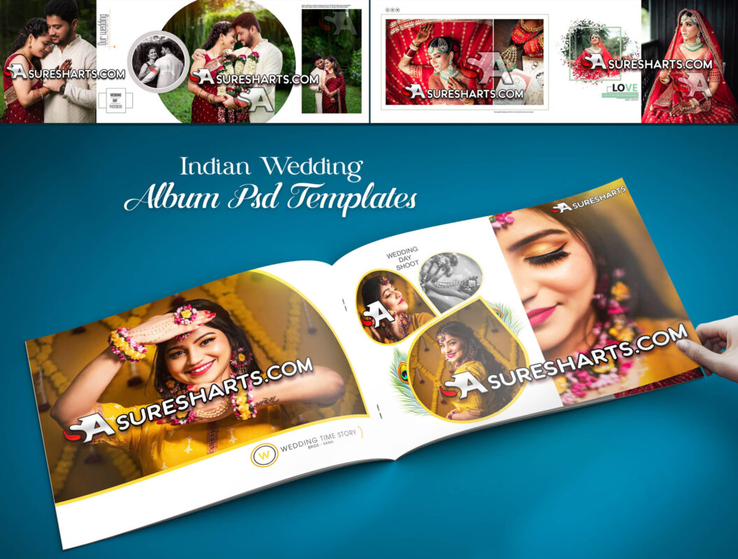 Indian Wedding Album Design Templates Free Download