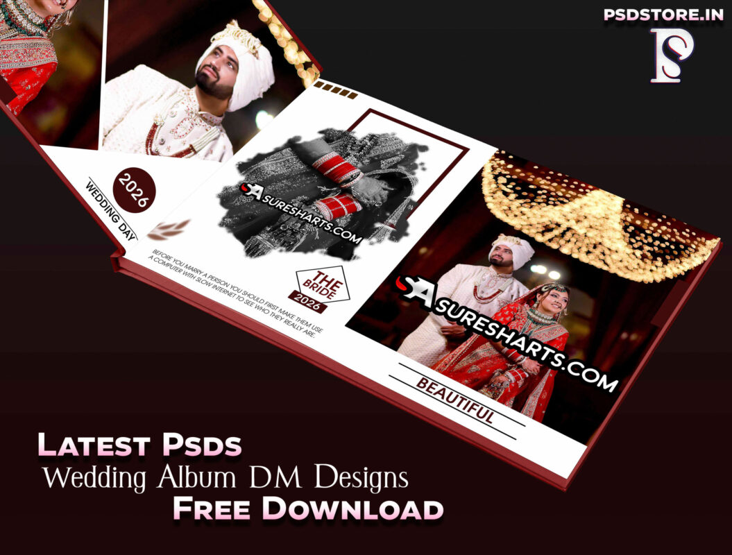 12×36 Indian Wedding DM PSD Free Download